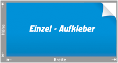 Einzel-Aufkleber